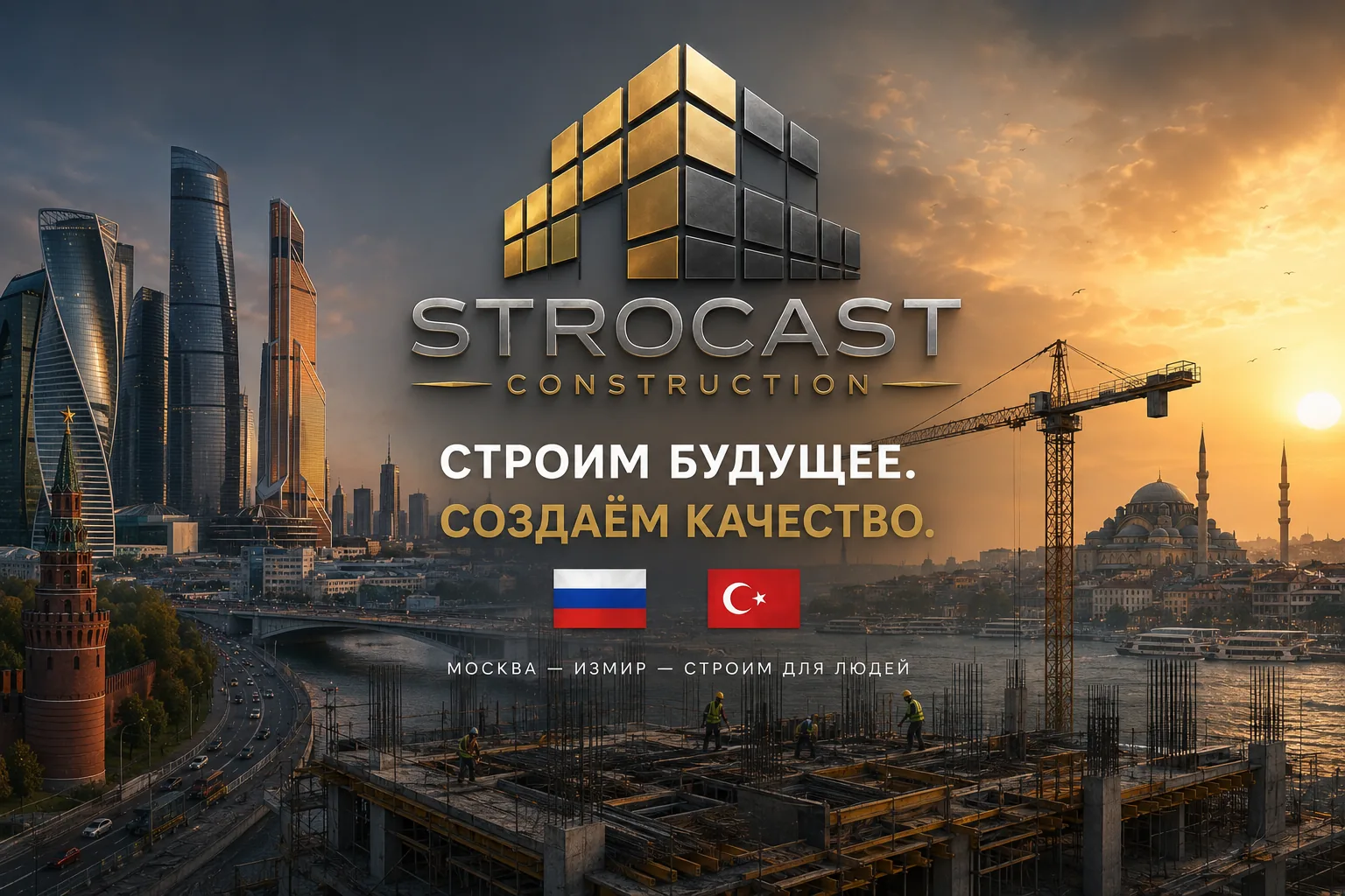 STROCAST CONSTRUCTION — строим будущее, создаём качество