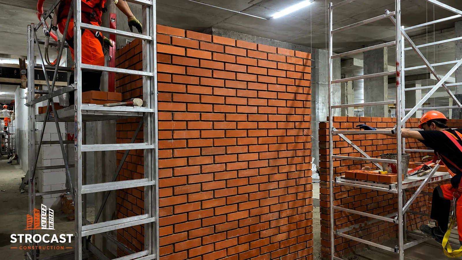 Кладка кирпича и газобетона — фото 1